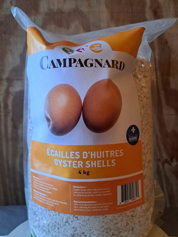 Sac d'écailles d'huîtres Campagnard 4 kg