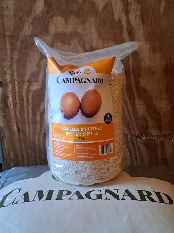 Sac d'écailles d'huîtres Campagnard 4 kg